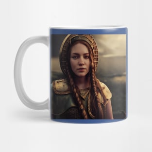 Viking Shield Maiden Mug